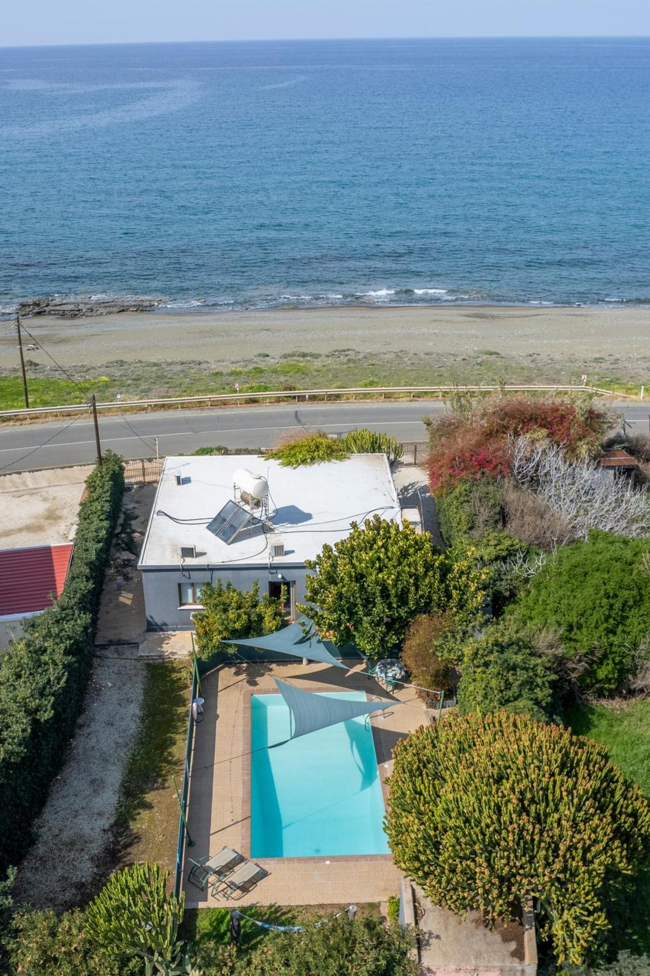 Spiti Damianos Villa Beachfront Pomos Exteriér fotografie